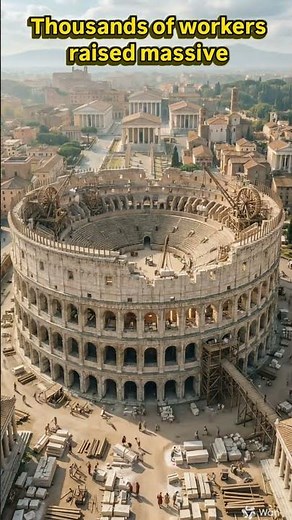 The Colosseum Built in Seconds | Ancient Rome Timelapse