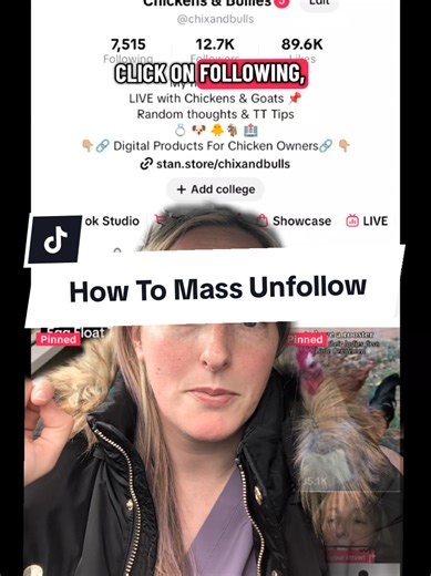 How to mass unfollow your following list. | tiktoker unfollow