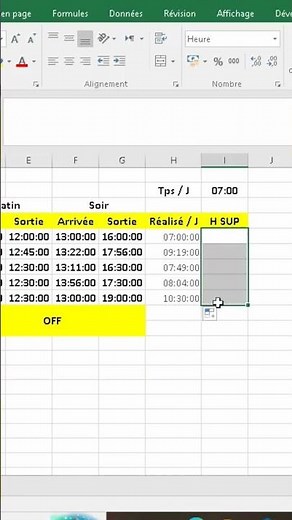 How to calculate daily overtime in Excel