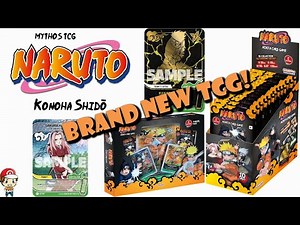 Brand NEW Naruto TCG Revealed! Mythos TCG! Konoha Shido!