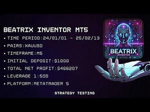 Beatrix Inventor MT5 Strategy Testing