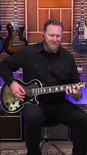 This Guitar Bites 🐍 Cobra Burst Epiphone LP Custom