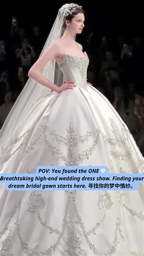 A Moonlight Satin Wedding Dress vs Ball Gowns Which is better #WeddingInspo #WeddingDress #shorts