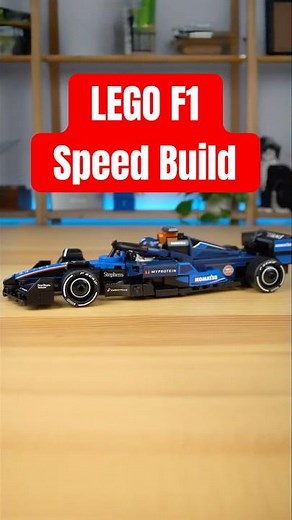 Speed Building LEGO F1 Williams Race Car 🏎️