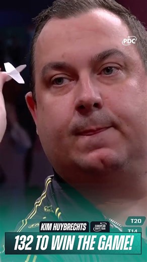 How did Kim Huybrechts hit this?! 😳 | 2026 Elten Safety Shoes Austrian Darts Open