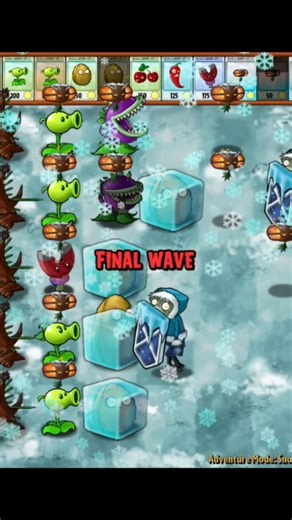 BLIZZARDS. without a FIRNACE the plants will freeze. #plantsvszombies #pvzfusion #games
