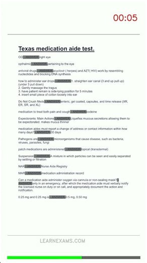 Texas medication aide n Latest