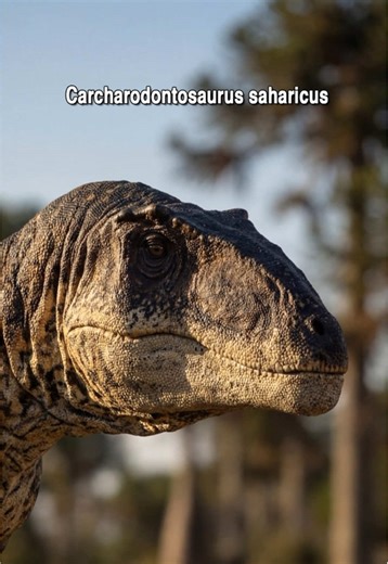 Carcharodontosaurus Close-Up: A Prehistoric Giant