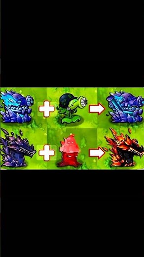 PVZ 1 Fusion 3.8 Challenge Team Iceblue VS Team orange VS 300 Zombie#shorts #pvz #gaming #fyp #viral