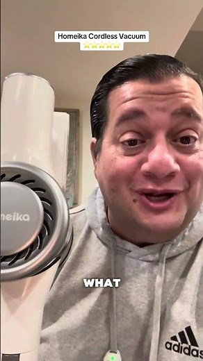 The Homeika Cordless Vacuum is a lightweight, powerful, small vacuum cleaner