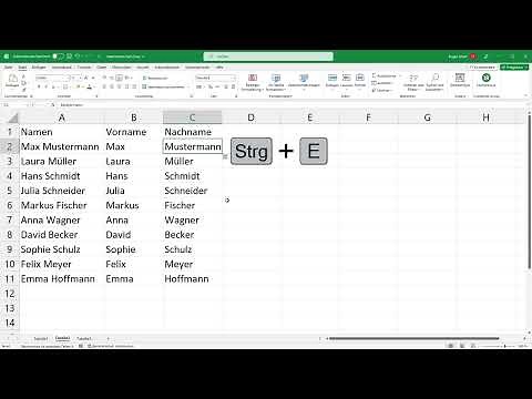 Excel Datenreihen automatisch ausfüllen [Blitzvorschau, benutzerdefinierte Listen bearbeiten]