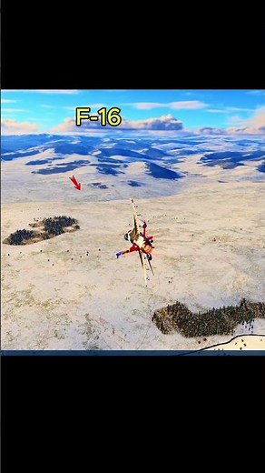 Low-Level F-16 Ambush! Sneaky Dogfight Chaos | PvP