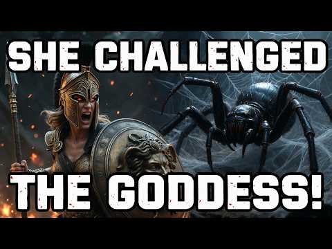 🕷️ Shocking Origin Revealed Arachne Transformed by Athena – Greek Myth Explained