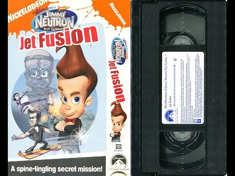 Opening to The Adventures of Jimmy Neutron, Boy Genius - Jet Fusion (US VHS; 2004)