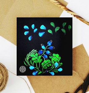 38K views · 2.7K reactions | How-to paint floral patterns using round brush | Colors N Shades-The magical Rendering | Facebook