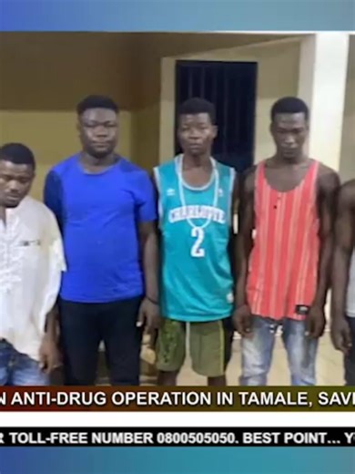 Police Arrest 15 Suspects in Ghana Anti-Drug Operation
