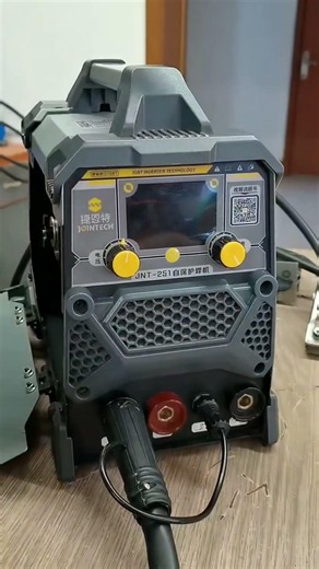 Detailed tutorial on installing and using the welding torch for gasless MIG welding line