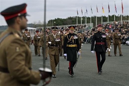 Harrogate Army Foundation College: Passing out parade for hundreds of graduating junior soldiers