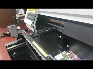 PDS Equipment Mimaki UV color chart.