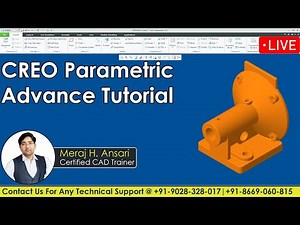 Creo Advanced 3D Modeling: Enhancing Your Design Skills | Creo Parametric Complete Course In Hindi.
