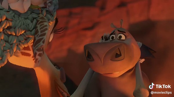 Gloria and Melman - Madagascar: Escape 2 Africa (2008) - TM & © #UniversalPictures Melman (David Schwimmer) prepares to sacrifice to appease the water gods. Click the link in bio to watch the full movie. #madagascar #madagascar2 #madagascarmovie #movieclips