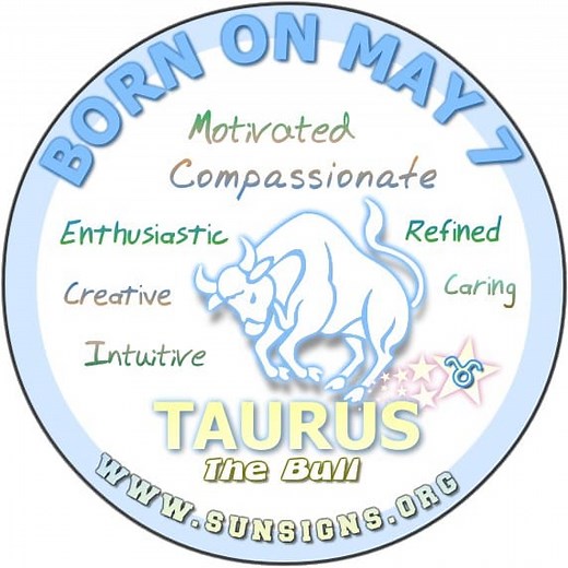 May 7 Zodiac Horoscope Birthday Personality