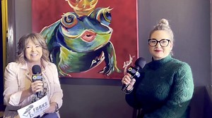 Welcome to FORKS: Five in Five! Today we chat will Jessie Thorson who not only manages the The Toasted Frog - Grand Forks, but she is also an extremely talented artist. The Frog is a downtown icon and showcases local artists including some of Jessie's signature pieces. #GrandForks #TwoForksTwicetheFun #FunInTheForks #GFisCooler | Visit Greater Grand Forks