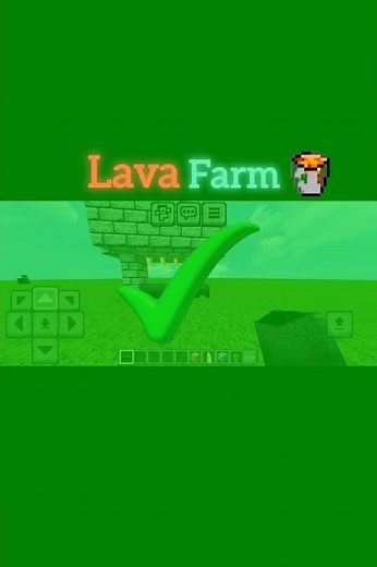How to make a lava farm in Minecraft