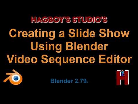 Blender VSE Slide Show Tutorial