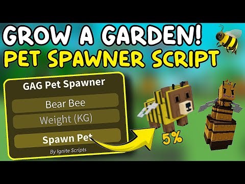 [ NEW🐝] GROW A GARDEN SCRIPT [BEE UPDATE!] | Pet Spawner | NO KEY | EASY POLLEN FRUITS | HONEY FARM🍯