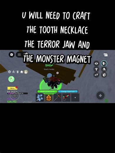 Shark anchor tutorial #fun #roblox #bloxfruits #anime