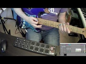 Guitar looping and processing with Ableton and an Akai LPD8