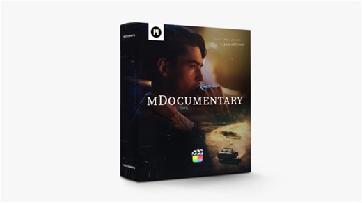 mDocumentary — Final Cut Pro 和 DaVinciResolve 的终极叙事工具和效果 — MotionVFX