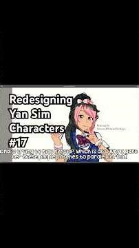 Redesigning Yandere Simulator Characters PT.17 (Kokoro) #shorts