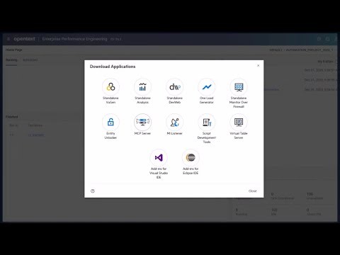 What’s new in OpenText Enterprise Performance Engineering 26.1