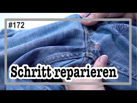 Das klappt echt??? Hose im Schritt unsichtbar reparieren