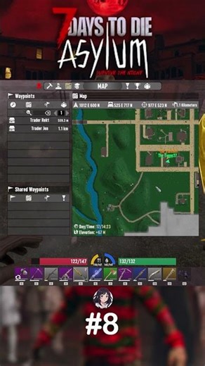 EP8.2 Asylum Adrenaline Surge #7daystodie #7days #gaming #TheAsylumOverhaul