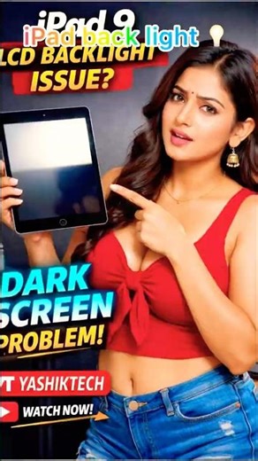 iPad 9th generation LCD backlight light 💡jumper #apple #shortvideo #apple