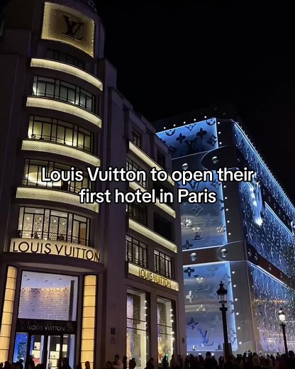 Louis Vuitton Hotel Opening on Champs-Elysées in Paris
