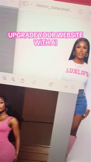 Ai Photos can make any website look better! Its time to get professional photos made #creatorsearchinsights #webdesign #digitalbiz #graphicdesign #canvadesign