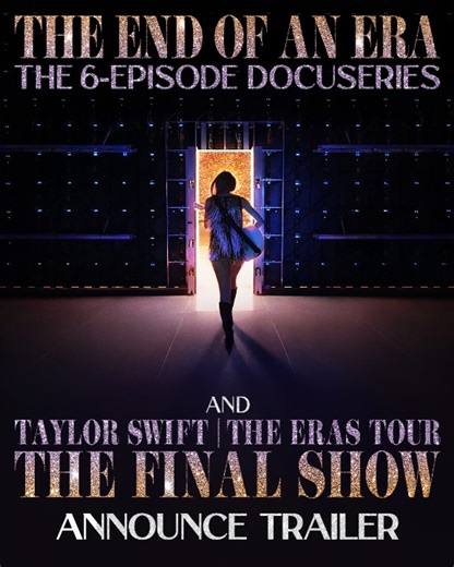 On December 12, the streaming event of an era comes to Disney . Get ready for Taylor Swift | The Eras Tour | The Final Show, featuring The Tortured Poets Department for the first time, and The End of an Era, a revealing, all-access, 6-episode behind-the-scenes docuseries chronicling the record-breaking tour. | Disney