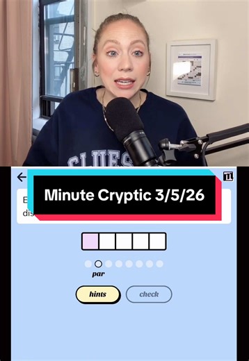 So close yet so dumb #crosswordtok #crosswordpuzzles #minutecryptic #crypticcrossword #cryptok