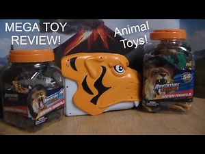 HUGE Adventure Force 55 PCS Jumbo Safari Animal Buckets Toy Review AND MORE!