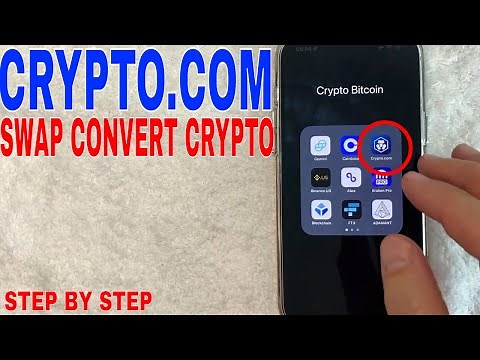 🔴🔴 How To Swap Convert Crypto On Crypto.com ✅ ✅