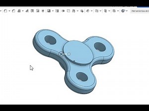 Onshape. Construcción de Spinner