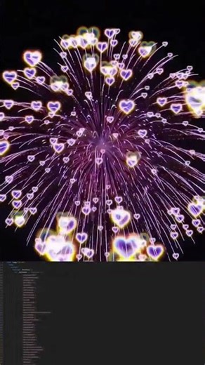Firework Animation with Python #shorts #pygame #python