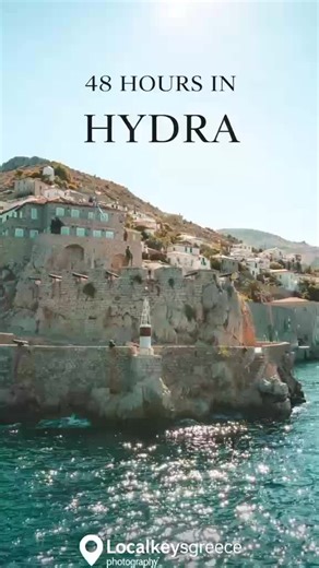 48 Hours in Hydra 🇬🇷✨ No cars. No chaos. Just stone paths and sapphire water. Day 1 — The plunge. Hydra isn’t about beaches. It’s about jumping straight into the deep blue from sun-warmed rocks. Harbour lunch. White linen. Salt air. Slow wine. Time stretches here. Golden hour. Cobblestones glowing. Bougainvillea spilling over white walls. Donkeys passing quietly. No rush. No noise. Morning, Day 2. Espresso. Endless blue. Nothing scheduled. This is Hydra done properly. When you travel, go local