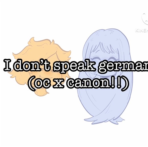 I don’t speak German meme!!! This was very fun to do 😭 I’m rediscovering KineMaster since I have no idea how to use CapCut, I can’t get rid of the water mark though #bnha #bnhaoc #mhaoc #ocxcanon #nejirehado