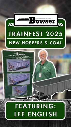 TrainFest 2025 Recap! https://www.trainworld.com/shop-by-brand/bowser.html?rolling_stock=18145 We were with Lee English of Bowser Trains as he showed us new hoppers & coal! Shop Online: TrainWorld.com #trains #train #modeltrain #modelrailroad #railfans #railfans_of_instagram #railfanning #trainworld #trainland #toytrain #modeltrains #railroad #locomotive #trainfest #trainfest2025 #bowsertrains