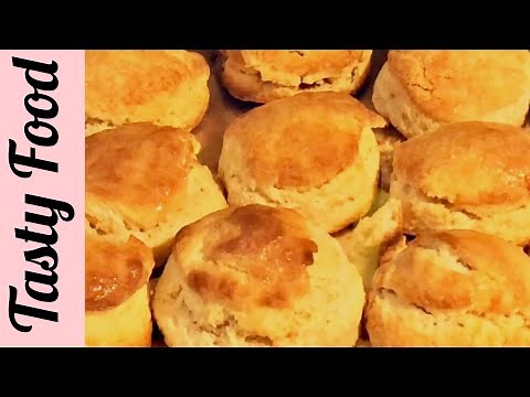 How to make Flaky Scones /KFC Biscuits Easy Recipe
